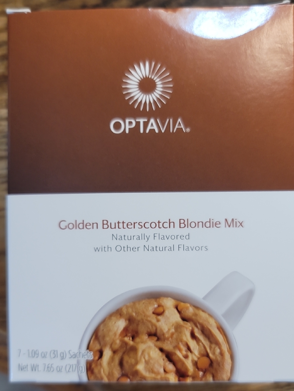 OPTAVIA Golden Butterscotch Blondie Mix - Golden Brown